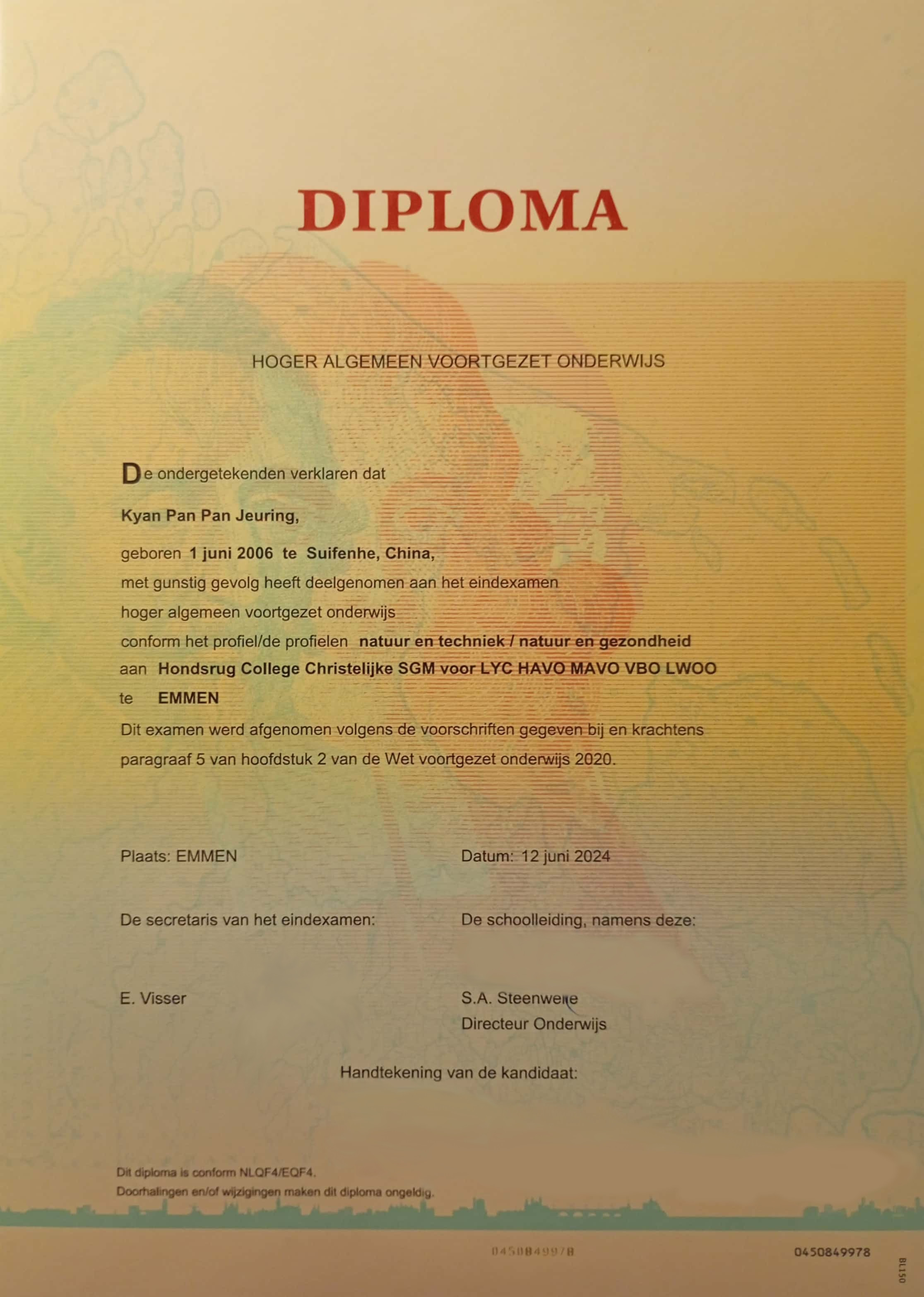 Senior General Secondary Education
